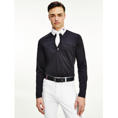 Turnier-Poloshirt Tommy Hilfiger Equestrian langarm Herren Turnier-Poloshirt Tommy Hilfiger Equestrian langarm Herren
