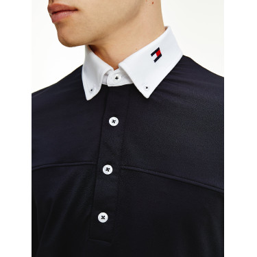 Turnier-Poloshirt Tommy Hilfiger Equestrian langarm Herren Turnier-Poloshirt Tommy Hilfiger Equestrian langarm Herren