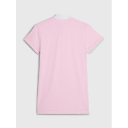 Turnierpolo Tommy Hilfiger Equestrian Performance Strass kurzarm Damen Klassische Rose Turnierpolo Tommy Hilfiger Equestrian Performance Strass kurzarm Damen Klassische Rose