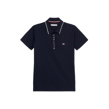 Tommy Hilfiger Equestrian Harlem Damen Poloshirt mit kurzen Ärmeln Tommy Hilfiger Equestrian Harlem Damen Poloshirt mit kurzen Ärmeln