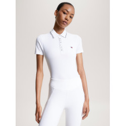 Tommy Hilfiger Equestrian Harlem Damen Poloshirt mit kurzen Ärmeln