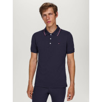 Tommy Hilfiger Equestrian Harrison Kurzarm-Poloshirt für Herren Marineblau