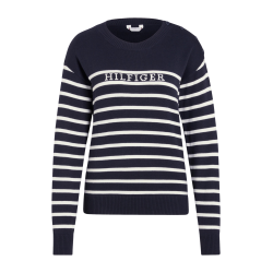 Tommy Hilfiger Equestrian Fairflied Damen-Marinière-Pullover