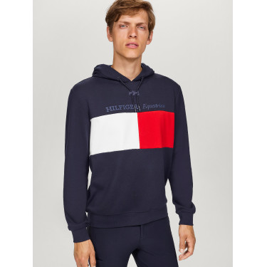 Unisex-Kapuzenpullover mit Tommy Hilfiger Equestrian Berkshire Flagge Unisex-Kapuzenpullover mit Tommy Hilfiger Equestrian Berkshire Flagge