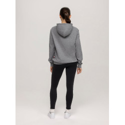 Unisex Grafik-Kapuzenpullover Tommy Hilfiger Equestrian Williamsburg Mischgrau