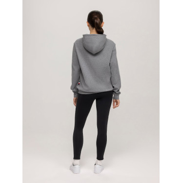 Unisex Grafik-Kapuzenpullover Tommy Hilfiger Equestrian Williamsburg Mischgrau