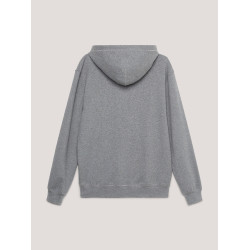 Unisex Grafik-Kapuzenpullover Tommy Hilfiger Equestrian Williamsburg Mischgrau