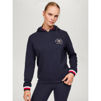 Tommy Hilfiger Equestrian Richmond Damen Kapuzenpullover Marineblau