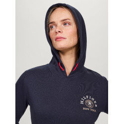 Tommy Hilfiger Equestrian Richmond Damen Kapuzenpullover Marineblau
