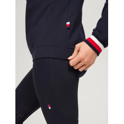 Tommy Hilfiger Equestrian Richmond Damen Kapuzenpullover Marineblau