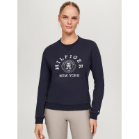 Grafik-Sweatshirt Tommy Hilfiger Equestrian Evans Damen Marineblau