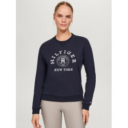 Grafik-Sweatshirt Tommy Hilfiger Equestrian Evans Damen Marineblau Grafik-Sweatshirt Tommy Hilfiger Equestrian Evans Damen Marineblau
