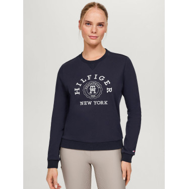 Grafik-Sweatshirt Tommy Hilfiger Equestrian Evans Damen Marineblau Grafik-Sweatshirt Tommy Hilfiger Equestrian Evans Damen Marineblau