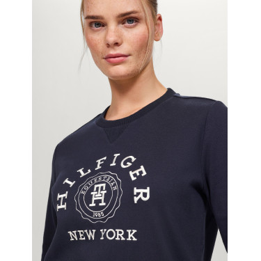 Grafik-Sweatshirt Tommy Hilfiger Equestrian Evans Damen Marineblau Grafik-Sweatshirt Tommy Hilfiger Equestrian Evans Damen Marineblau