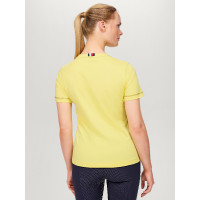 Grafisches T-Shirt Tommy Hilfiger Equestrian Newport Damen kurzärmelig Zitronen-Ella Grafisches T-Shirt Tommy Hilfiger Equestrian Newport Damen kurzärmelig Zitronen-Ella