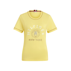 Grafisches T-Shirt Tommy Hilfiger Equestrian Newport Damen kurzärmelig