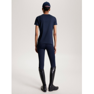 T-Shirt Tommy Hilfiger Equestrian Manhattan Damen Kurzarm T-Shirt Tommy Hilfiger Equestrian Manhattan Damen Kurzarm