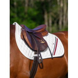 CSO-Satteldecke Tommy Hilfiger Equestrian Stanford Weiß Weiß CSO-Satteldecke Tommy Hilfiger Equestrian Stanford Weiß Weiß