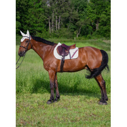 CSO-Satteldecke Tommy Hilfiger Equestrian Stanford Weiß Weiß CSO-Satteldecke Tommy Hilfiger Equestrian Stanford Weiß Weiß