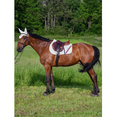 CSO-Satteldecke Tommy Hilfiger Equestrian Stanford Weiß Weiß CSO-Satteldecke Tommy Hilfiger Equestrian Stanford Weiß Weiß