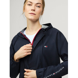Wasserdichte Unisex-Reitjacke Tommy Hilfiger Equestrian Bolton Marineblau
