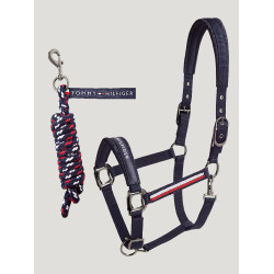 Halfter und Führstrick Tommy Hilfiger Equestrian Yale Marineblau Halfter und Führstrick Tommy Hilfiger Equestrian Yale Marineblau