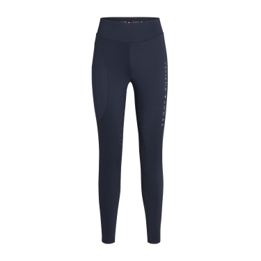 Tommy Hilfiger Equestrian Elmira Damen-Leggings mit Vollbesatz und Strass Tommy Hilfiger Equestrian Elmira Damen-Leggings mit Vollbesatz und Strass