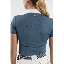 Turnier-Poloshirt Harcour Prystie Lavendel Lila Turnier-Poloshirt Harcour Prystie Lavendel Lila
