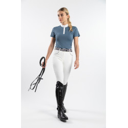 Turnier-Poloshirt Harcour Prystie Lavendel Lila Turnier-Poloshirt Harcour Prystie Lavendel Lila