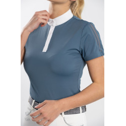 Turnier-Poloshirt Harcour Prystie Lavendel Lila Turnier-Poloshirt Harcour Prystie Lavendel Lila