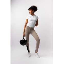 Reithose Horze Evelyn Vollbesatz Damen Einfache Trense Beige