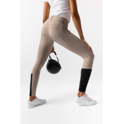 Reithose Horze Evelyn Vollbesatz Damen Einfache Trense Beige