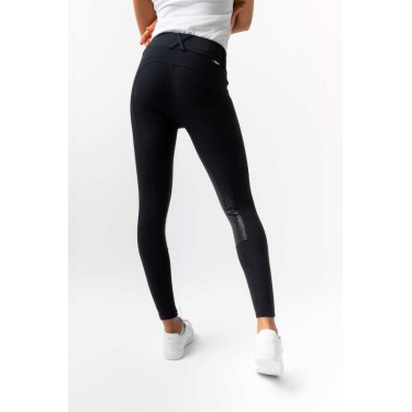 Damen-Vollbesatzreithose Horze Grand Prix Pro Dunkelmarine Blau