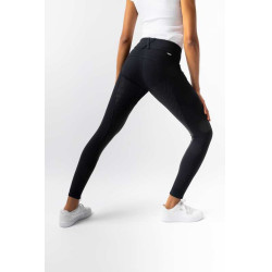 Damen-Vollbesatzreithose Horze Grand Prix Pro Dunkelmarine Blau