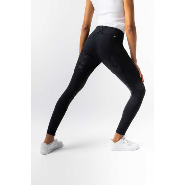 Damen-Vollbesatzreithose Horze Grand Prix Pro Dunkelmarine Blau