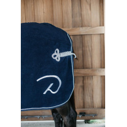 Heavy Fleece-Decke Dy'on Marine Marineblau