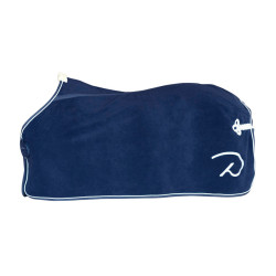 Heavy Fleece-Decke Dy'on Marine Marineblau