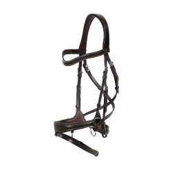 Trense Working by Dy'on mit Bewegungsfreiheit Braun