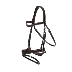 Trense Working by Dy'on mit Bewegungsfreiheit Braun