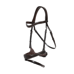 Trense Working by Dy'on mit Bewegungsfreiheit Braun