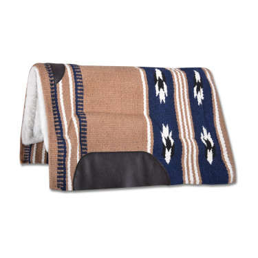 Westernteppich Waldhausen Utah Beige / Blau
