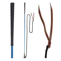 Ethologischer Stick Waldhausen Blau / Schwarz