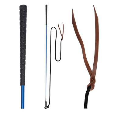 Ethologischer Stick Waldhausen Blau / Schwarz