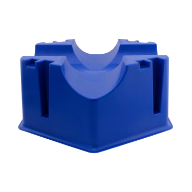 Block für Stangen Waldhausen Blau Block für Stangen Waldhausen Blau