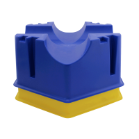 Block für Stangen Waldhausen Blau