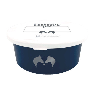 Lucky-Leckerlischale mit Deckel Weiß Weiß Lucky-Leckerlischale mit Deckel Weiß Weiß