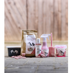 Lucky-Leckerlischale mit Deckel Weiß Weiß