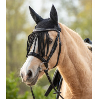 Waldhausen Ohrenhaube mit Fransen Schwarz Waldhausen Ohrenhaube mit Fransen Schwarz