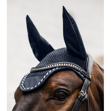 Waldhausen Elegant Ohrenhaube Mitternachtsblau