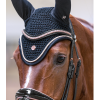Waldhausen Ohrenhaube Modern Rosé Mitternachtsblau / Roségold
